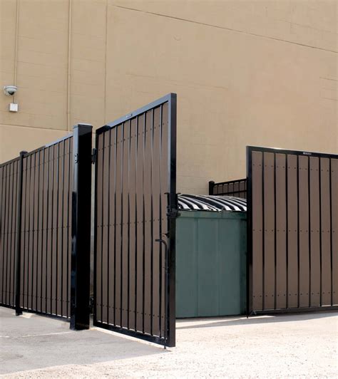 trash enclosure types